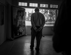 A photograph titled Bench.